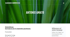 Desktop Screenshot of praxis-amato.ch